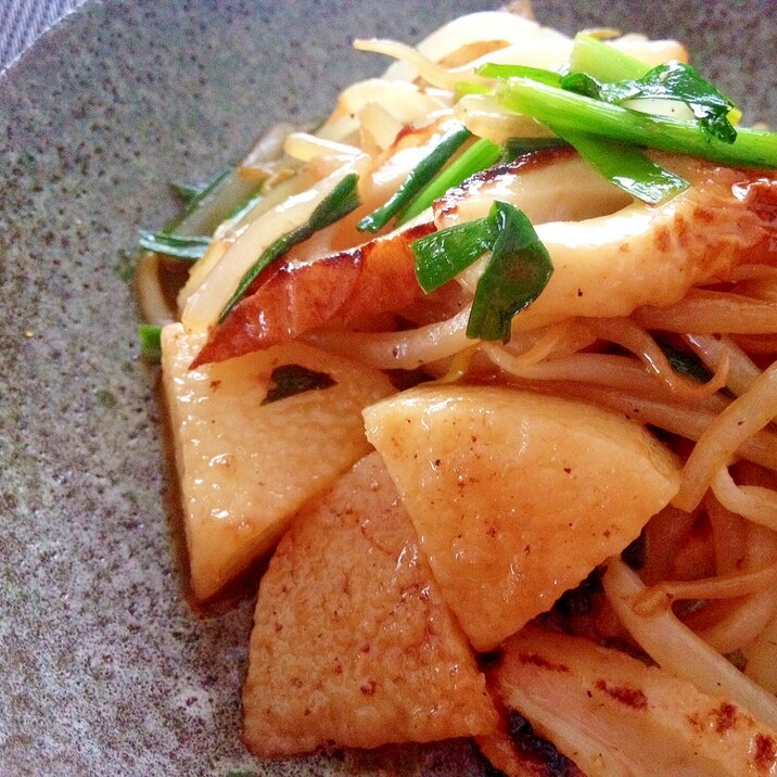 簡単香ばしい 長芋 ちくわの野菜炒め お弁当にも レシピ 作り方 By Balletmom 楽天レシピ